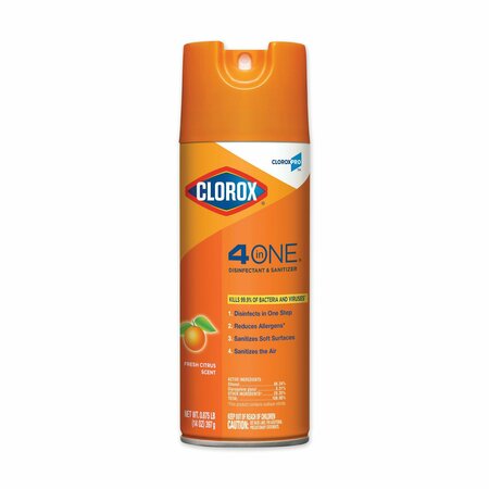 CLOROX Cleaners & Detergents, 14 oz. Aerosol Can, Citrus 10044600310432